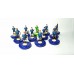 Subbuteo Andrew Table Soccer Hellas Verona 2019-20 on Hasbro classic bases